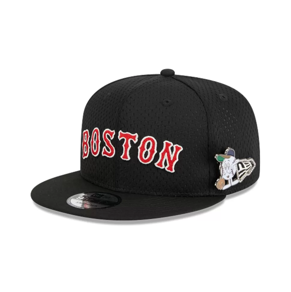 New Era Boston Red Sox Mlb Post Up Pin 9Fifty Snapback