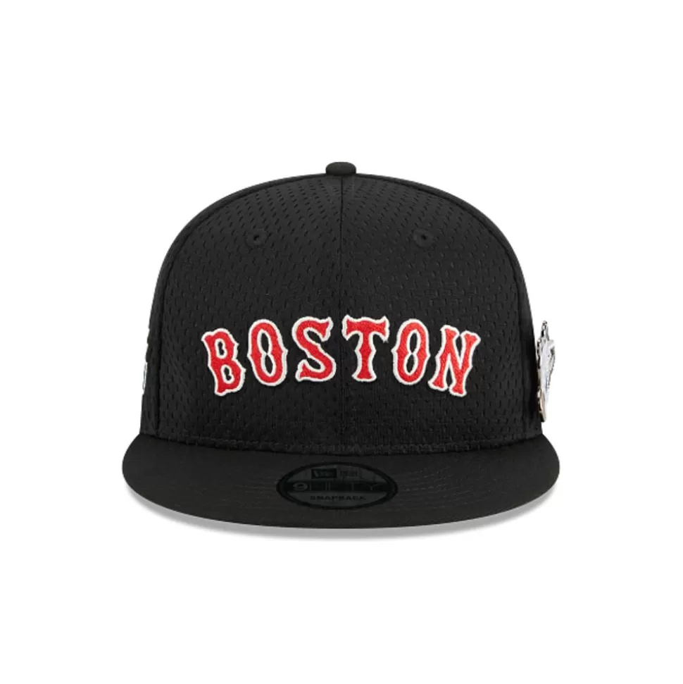 New Era Boston Red Sox Mlb Post Up Pin 9Fifty Snapback