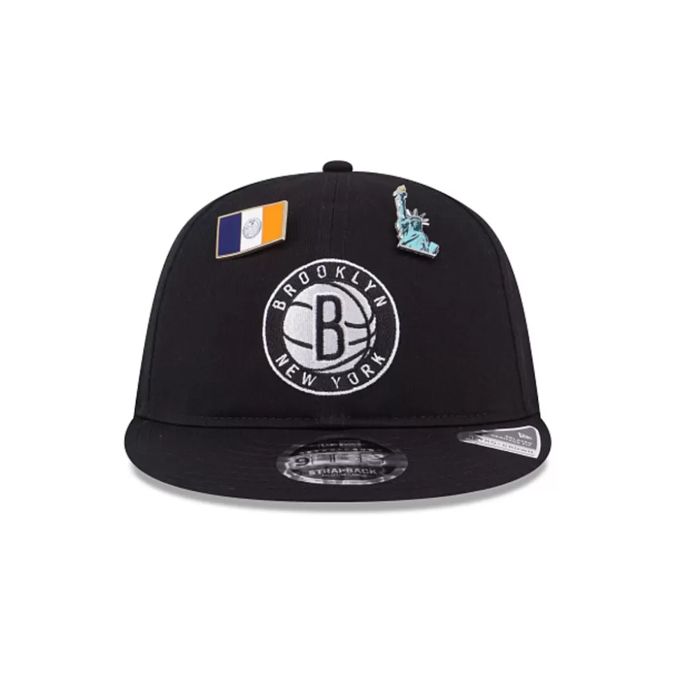 New Era Brooklyn Nets City Teams Collection 9Fifty Retro Crown Snapback