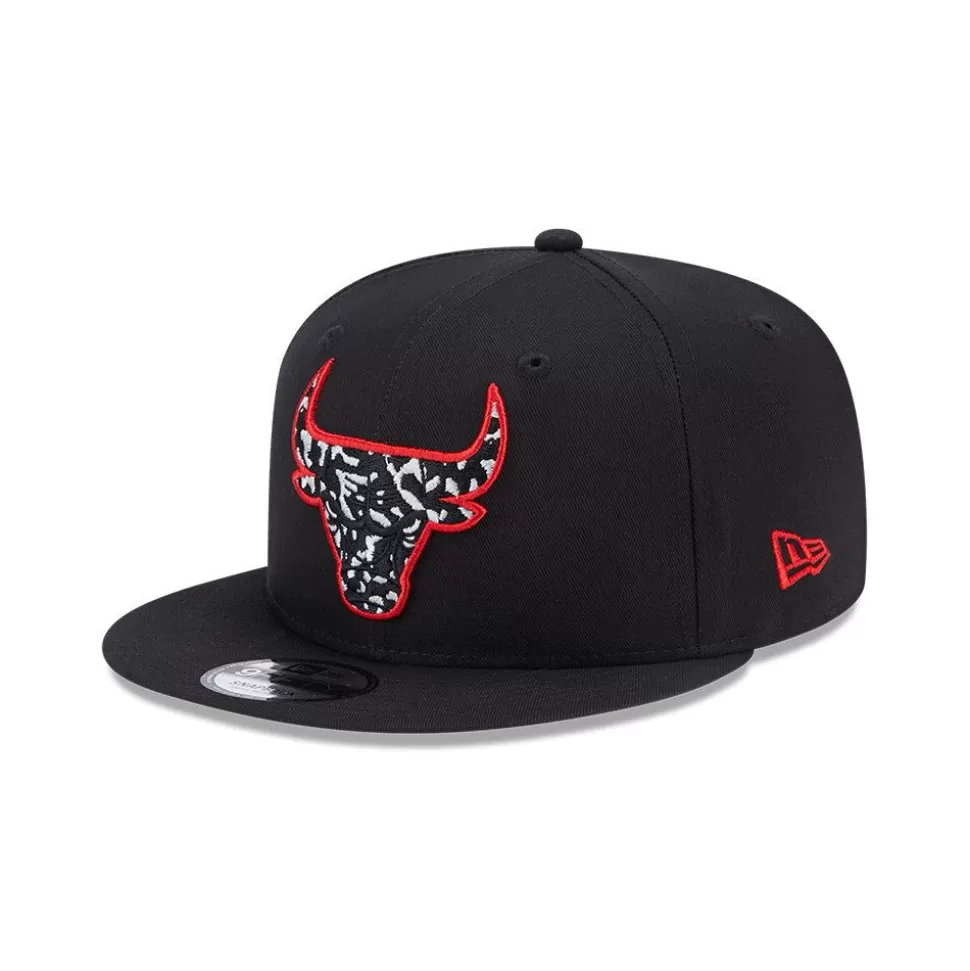 New Era Chicago Bulls Nba Logo Infill Collection 9Fifty Snapback