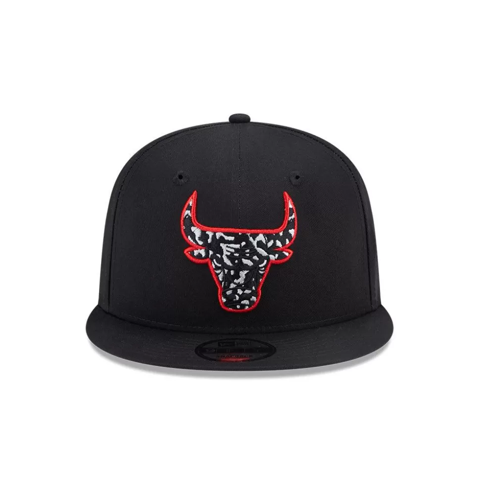 New Era Chicago Bulls Nba Logo Infill Collection 9Fifty Snapback