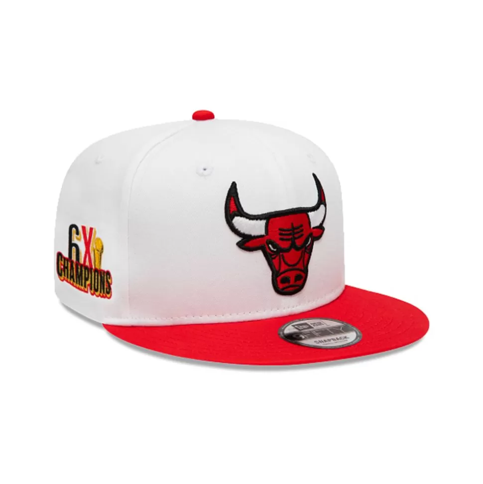 New Era Chicago Bulls Nba White Crown Patches 9Fifty Snapback