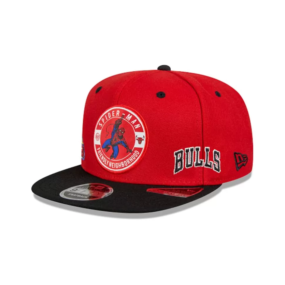 New Era Chicago Bulls Spider-Man Marvel X Nba 9Fifty Snapback