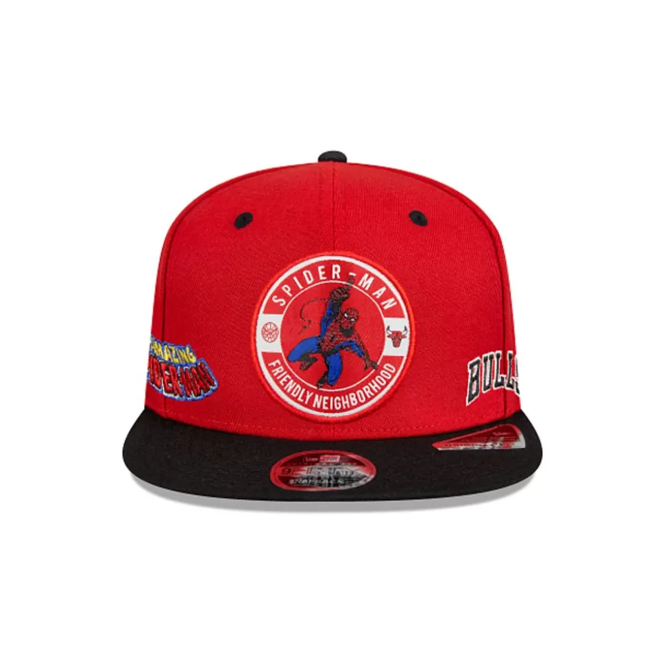 New Era Chicago Bulls Spider-Man Marvel X Nba 9Fifty Snapback