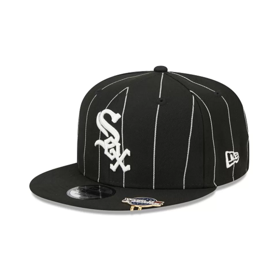 New Era Chicago White Sox Mlb Pinstripe Visor Clip9Fifty Snapback