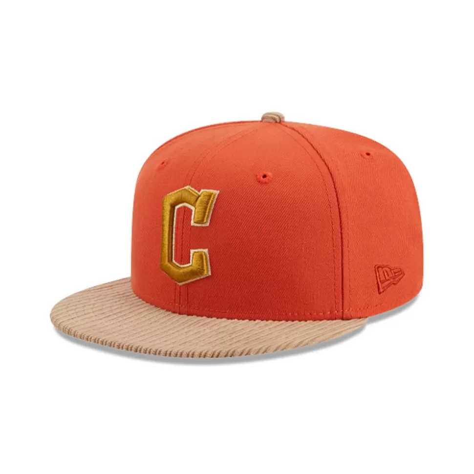 New Era Cleveland Guardians Mlb Autumn Wheat 9Fifty Snapback