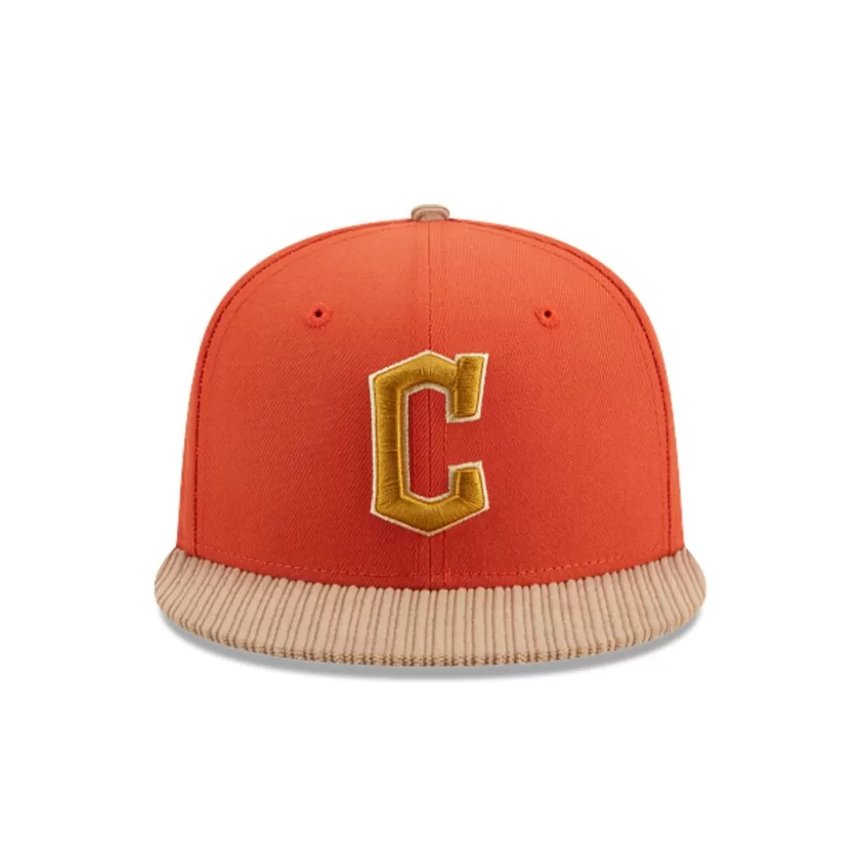 New Era Cleveland Guardians Mlb Autumn Wheat 9Fifty Snapback