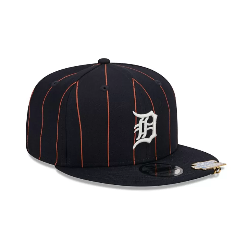 New Era Detroit Tigers Mlb Pinstripe Visor Clip9Fifty Snapback