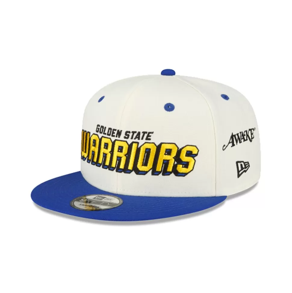 New Era Golden State Warriors Nba X Awake 9Fifty Snapback