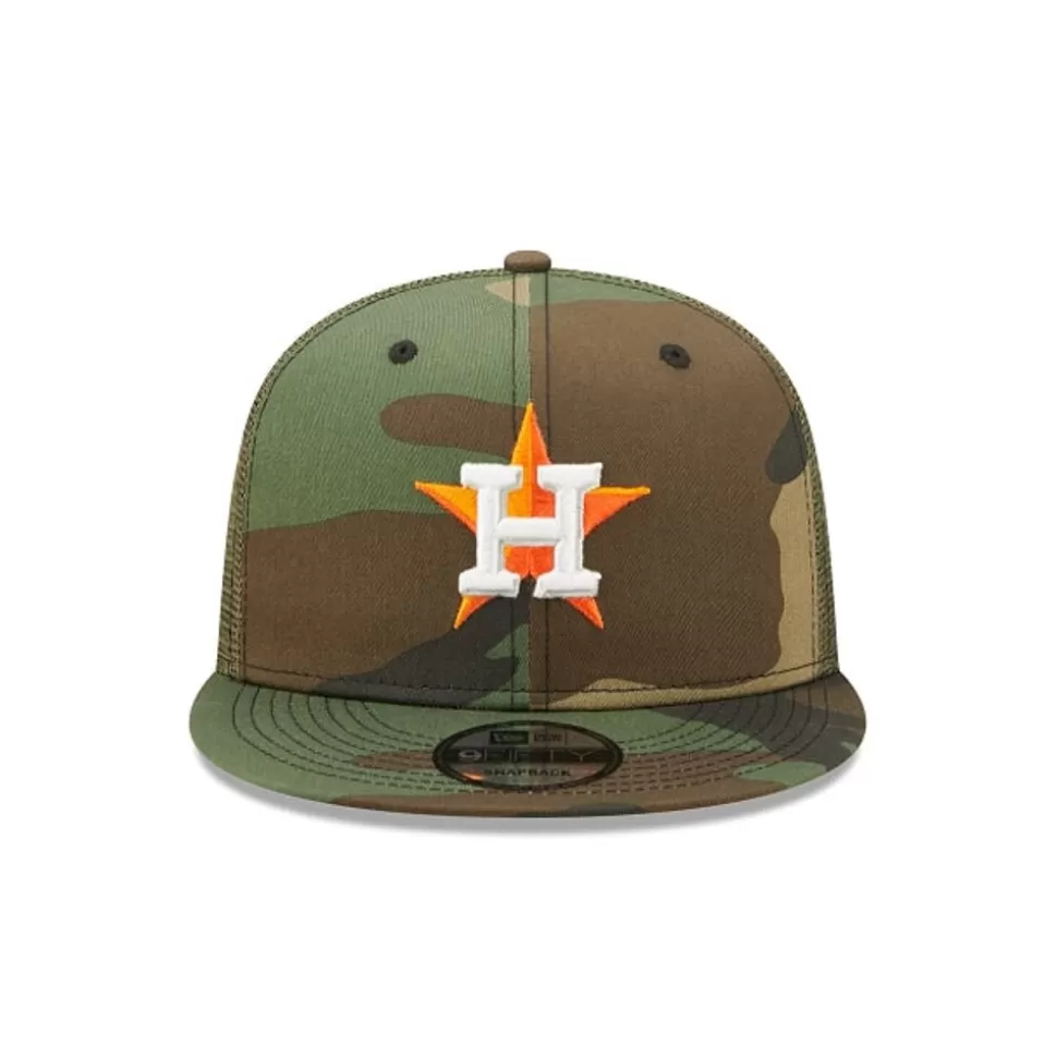 New Era Houston Astros Mlb Camo Truck 9Fifty Snapback