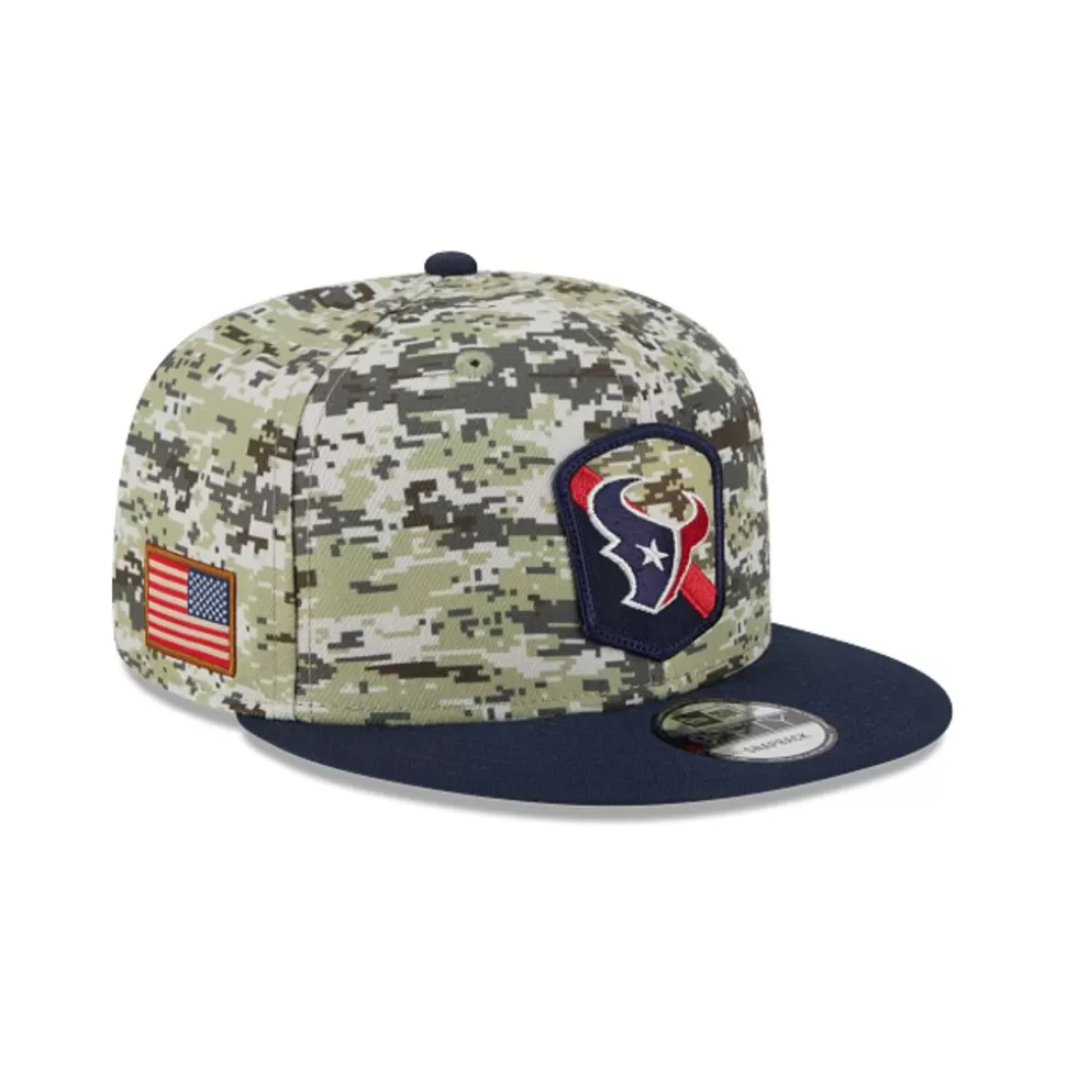 New Era Houston Texans Nfl Salute To Service 2023 9Fifty Snapback