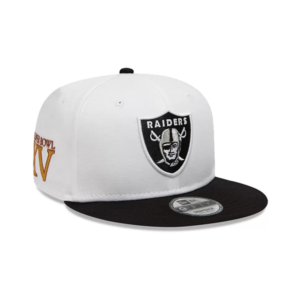 New Era Las Vegas Raiders Nfl White Crown Patches9Fifty Snapback