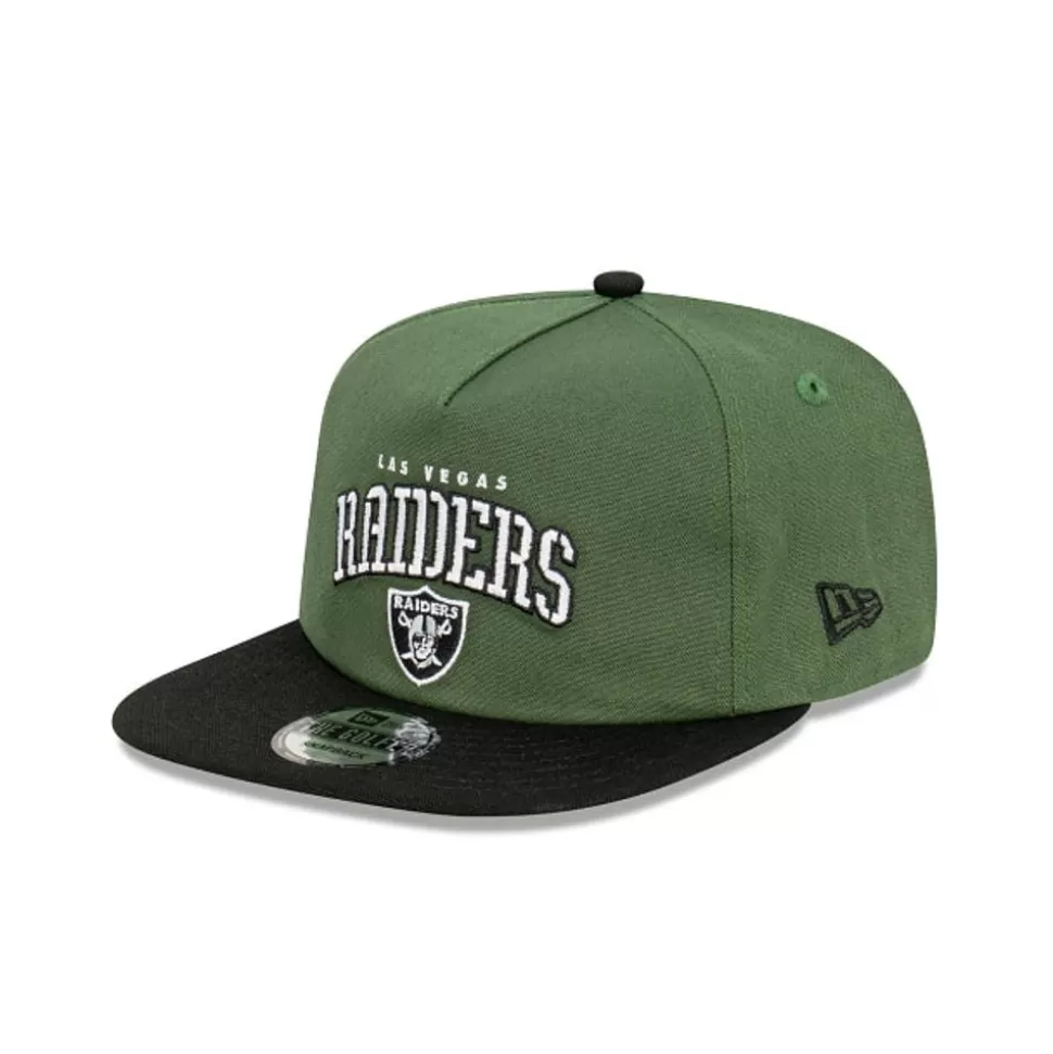 New Era Las Vegas Raiders Stencil Golfer Snapback