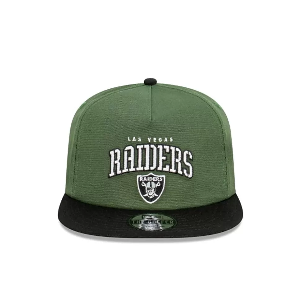 New Era Las Vegas Raiders Stencil Golfer Snapback