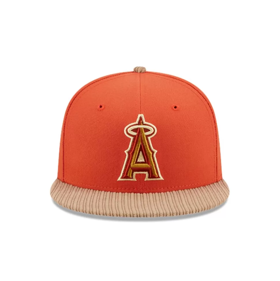 New Era Los Angeles Angels Mlb Autumn Wheat 9Fifty Snapback