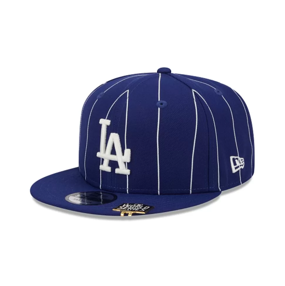 New Era Los Angeles Dodgers Mlb Pinstripe Visor Clip9Fifty Snapback