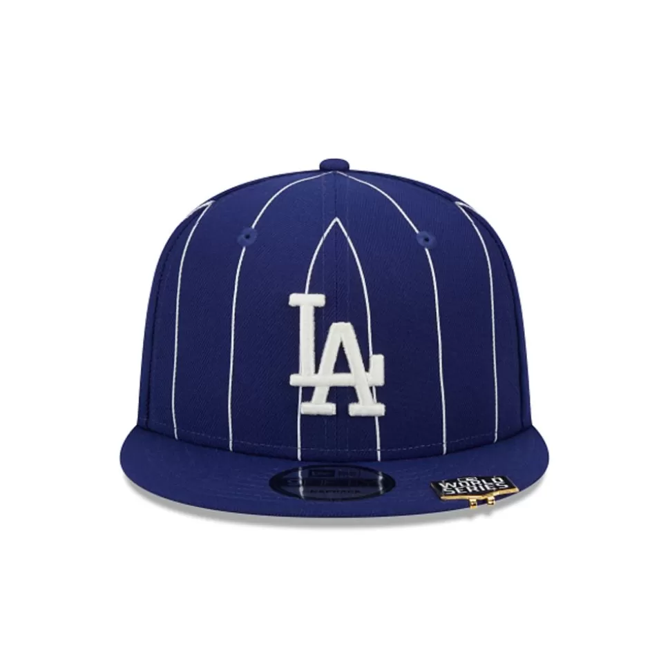 New Era Los Angeles Dodgers Mlb Pinstripe Visor Clip9Fifty Snapback