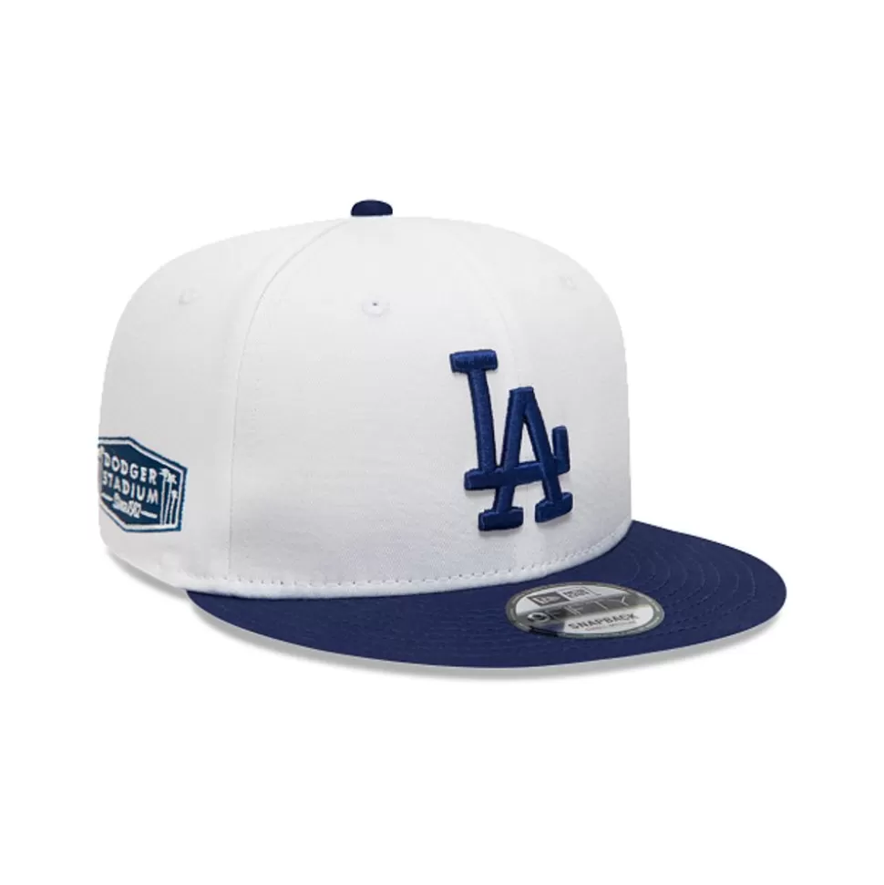 New Era Los Angeles Dodgers Mlb White Crown Patches 9Fifty Snapback