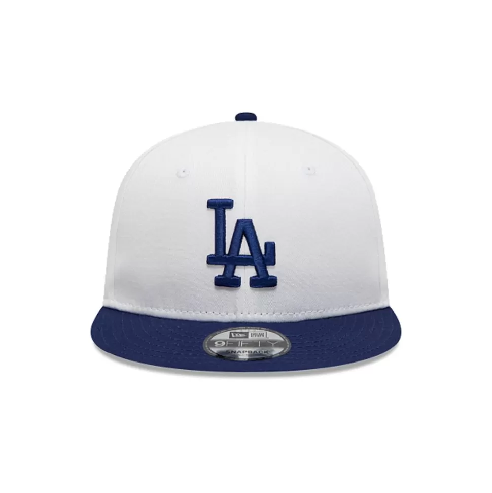 New Era Los Angeles Dodgers Mlb White Crown Patches 9Fifty Snapback