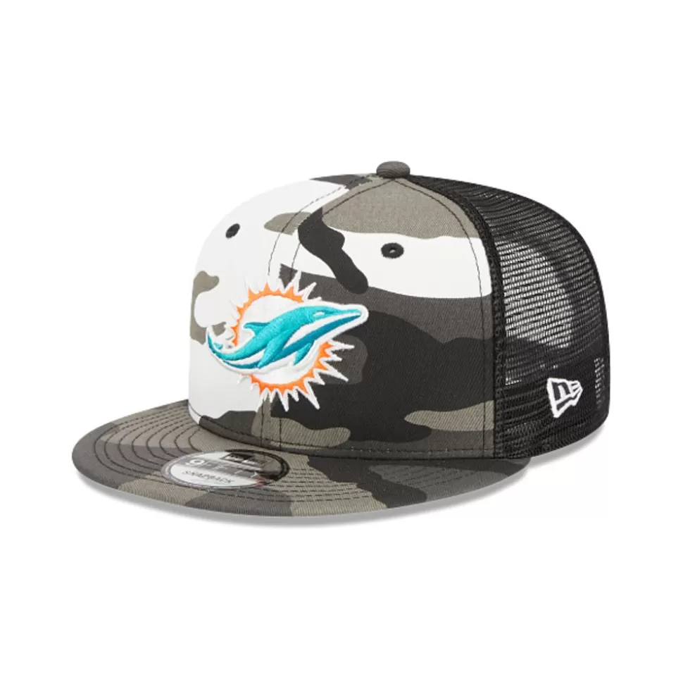 New Era Miami Dolphins Nfl Camo 9Fifty Strapback