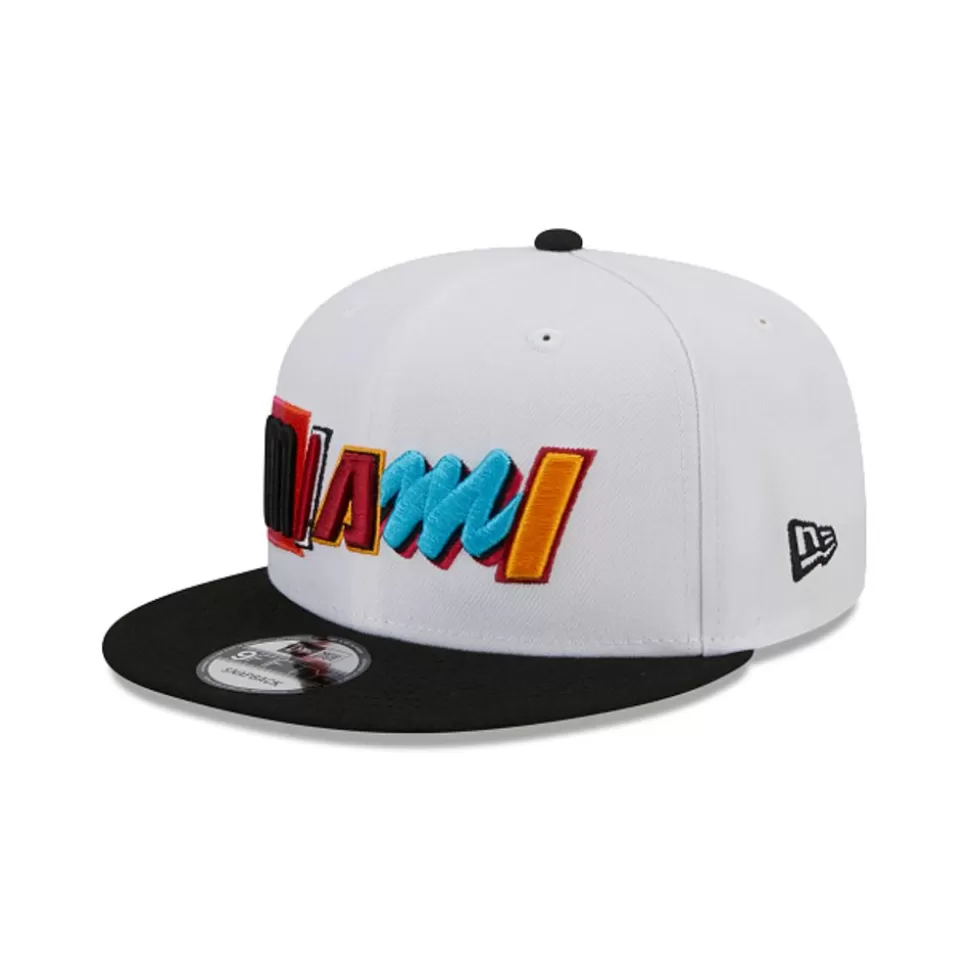 New Era Miami Heat Nba City Edition 2022 9Fifty Snapback