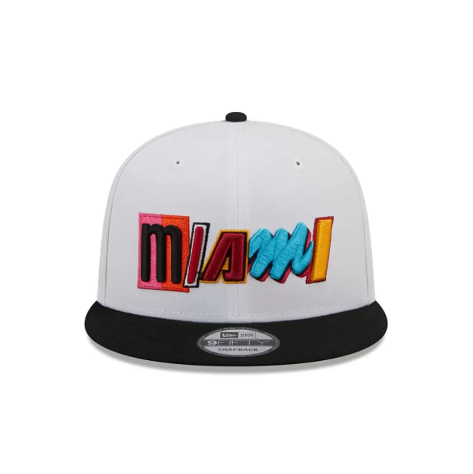 New Era Miami Heat Nba City Edition 2022 9Fifty Snapback