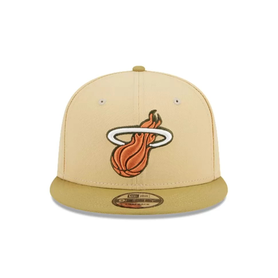 New Era Miami Heat Nba The Green Collection 9Fifty Snapback