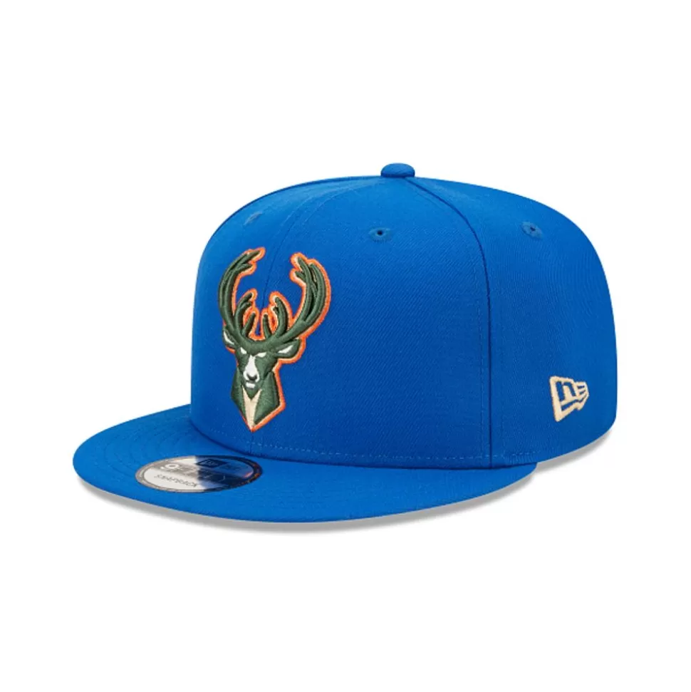 New Era Milwaukee Bucks Nba City Edition 2022 9Fifty Snapback