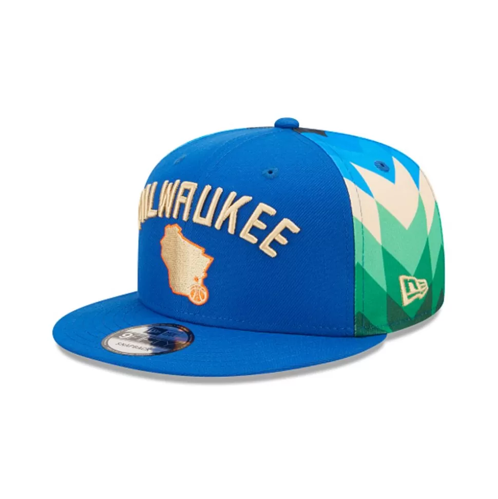 New Era Milwaukee Bucks Nba City Edition 2022 9Fifty Snapback