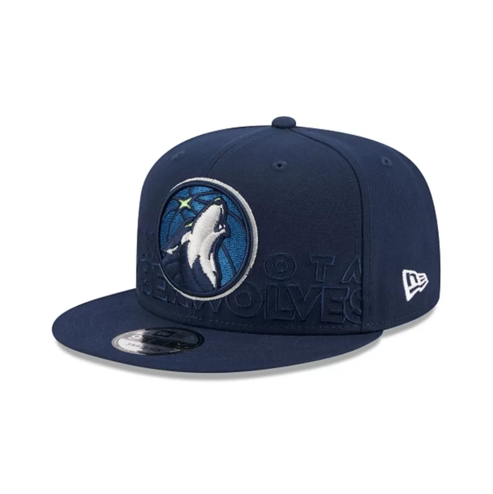 New Era Minnesota Timberwolves Nba Authentics Draft 2023 Collection 9Fifty Snapback