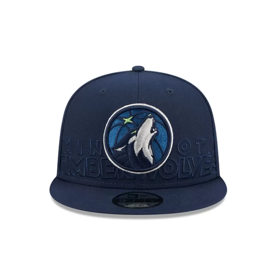 New Era Minnesota Timberwolves Nba Authentics Draft 2023 Collection 9Fifty Snapback