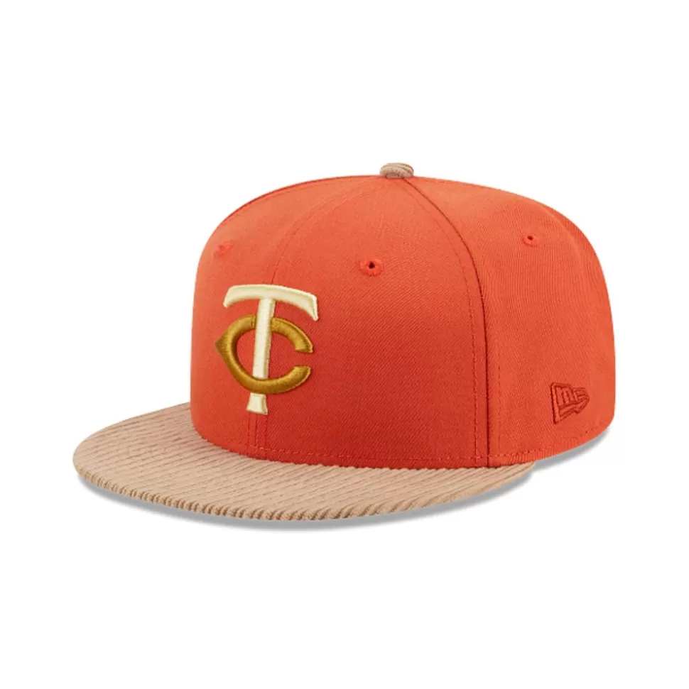 New Era Minnesota Twins Mlb Autumn Wheat 9Fifty Snapback