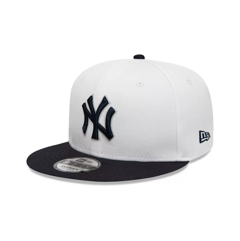 New Era New York Yankees Mlb White Crown Patches9Fifty Snapback