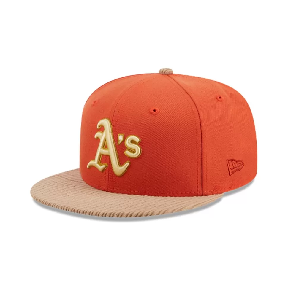 New Era Oakland Athletics Mlb Autumn Wheat 9Fifty Snapback