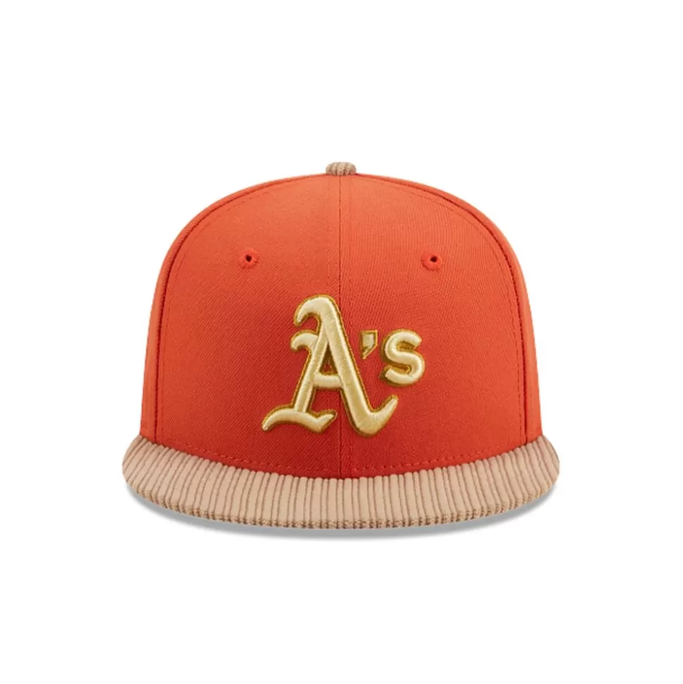 New Era Oakland Athletics Mlb Autumn Wheat 9Fifty Snapback