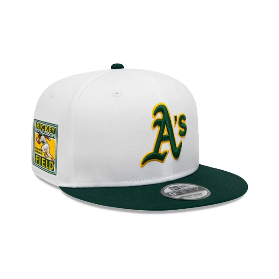 New Era Oakland Athletics Mlb White Crown Patches 9Fifty Snapback