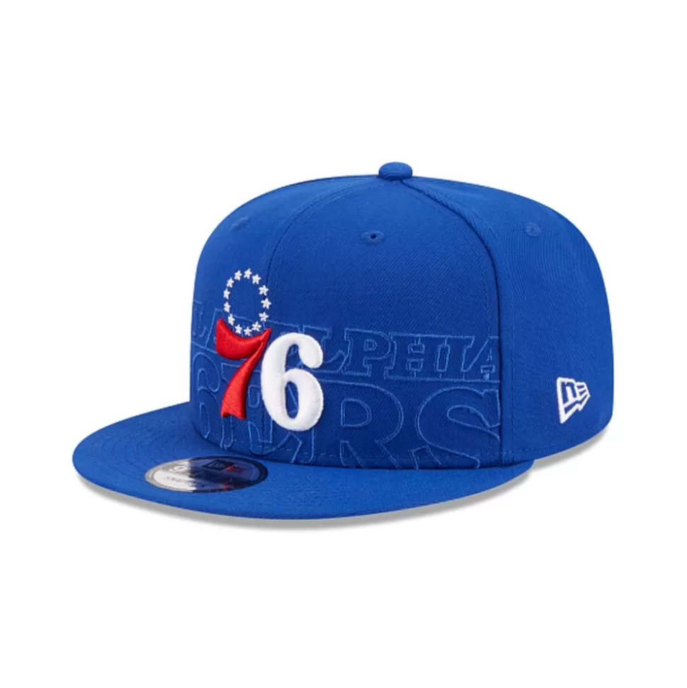 New Era Philadelphia 76Ers Nba Authentics Draft 2023 Collection 9Fifty Snapback