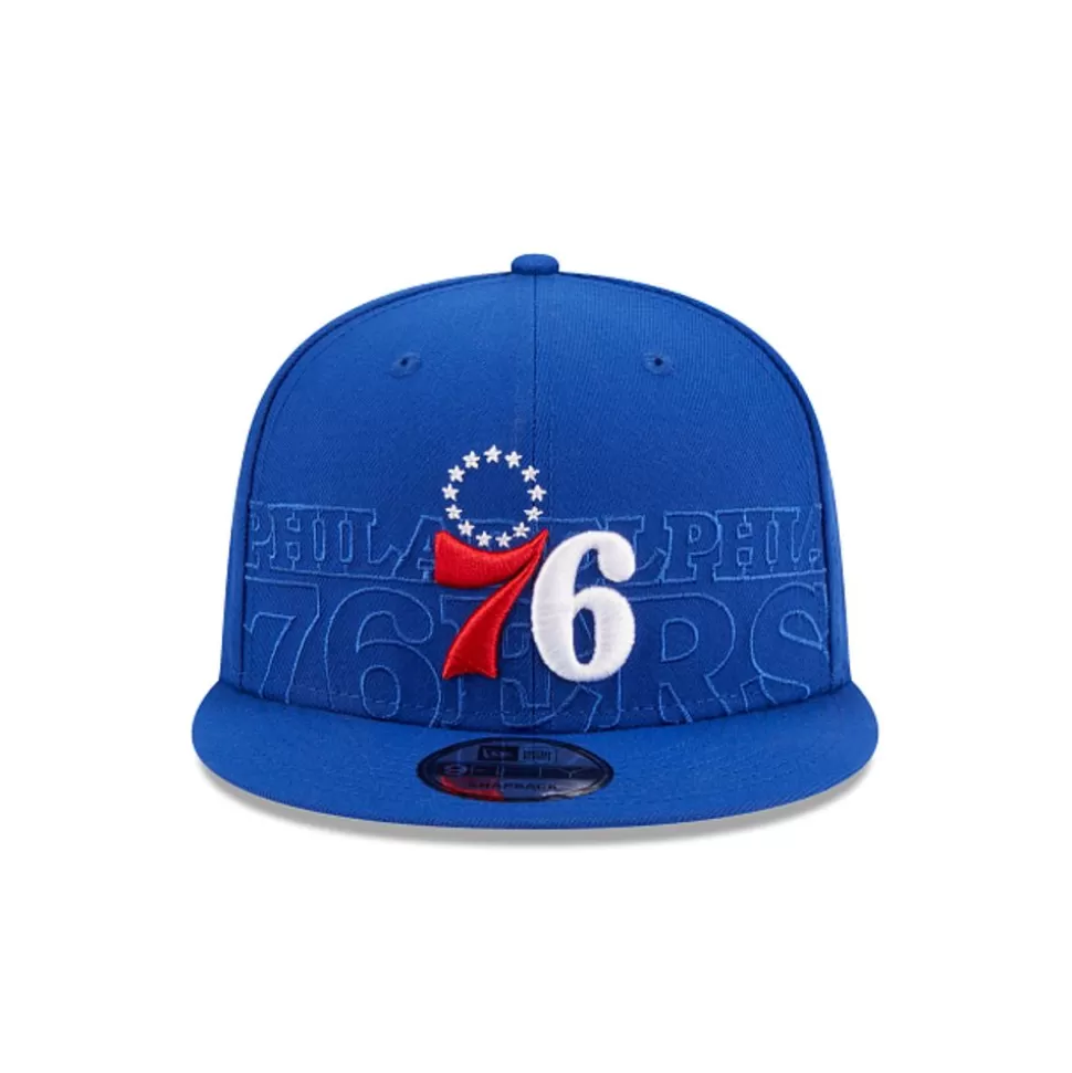 New Era Philadelphia 76Ers Nba Authentics Draft 2023 Collection 9Fifty Snapback