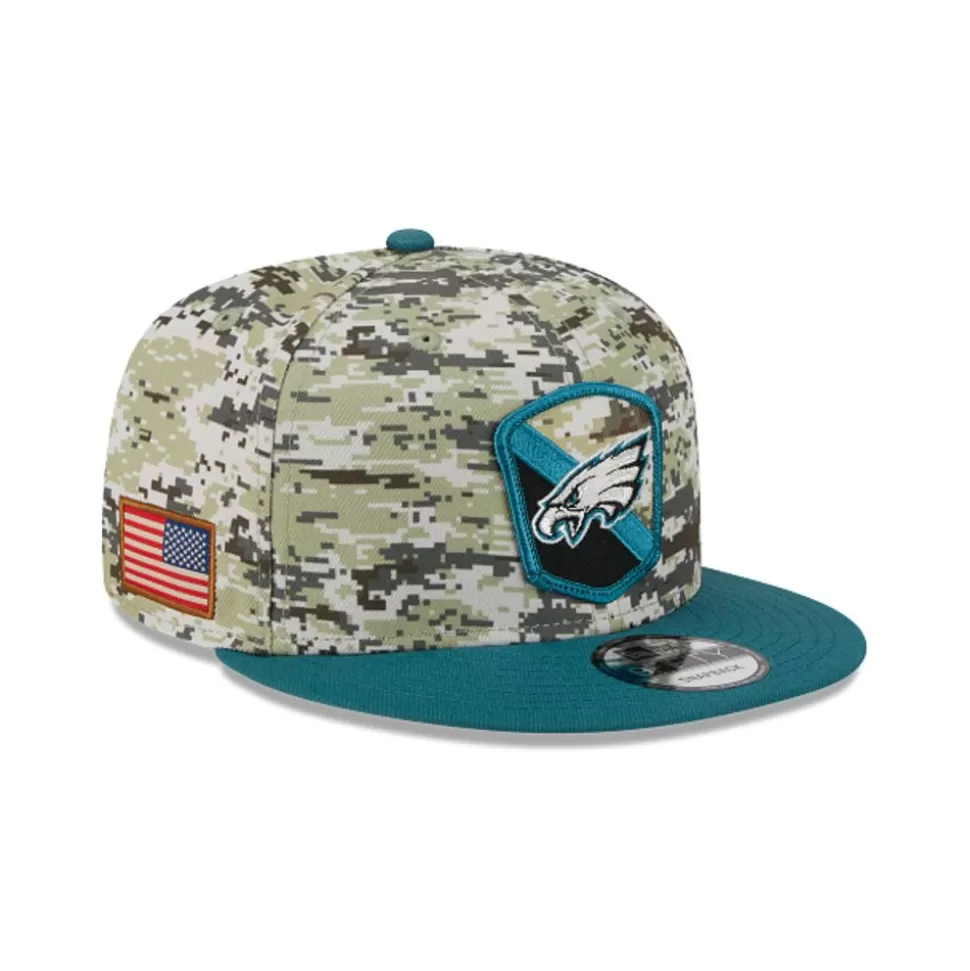 New Era Philadelphia Eagles Nfl Salute To Service 2023 9Fifty Snapback