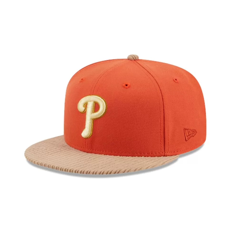 New Era Philadelphia Phillies Mlb Autumn Wheat 9Fifty Snapback