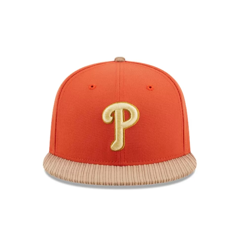 New Era Philadelphia Phillies Mlb Autumn Wheat 9Fifty Snapback