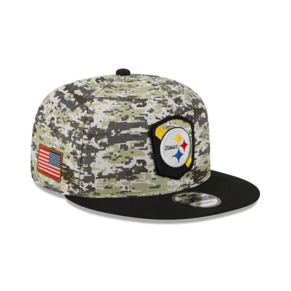 New Era Pittsburgh Steelers Nfl Salute To Service 2023 9Fifty Snapback