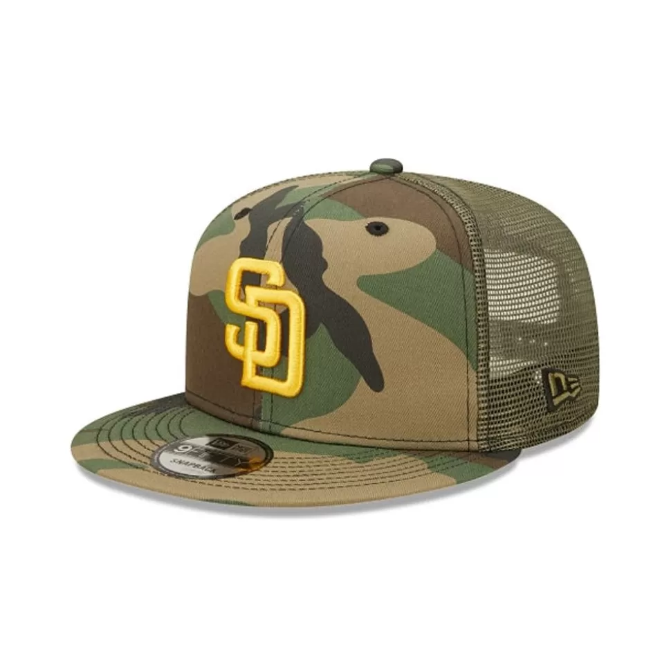 New Era San Diego Padres Mlb Camo Truck 9Fifty Snapback