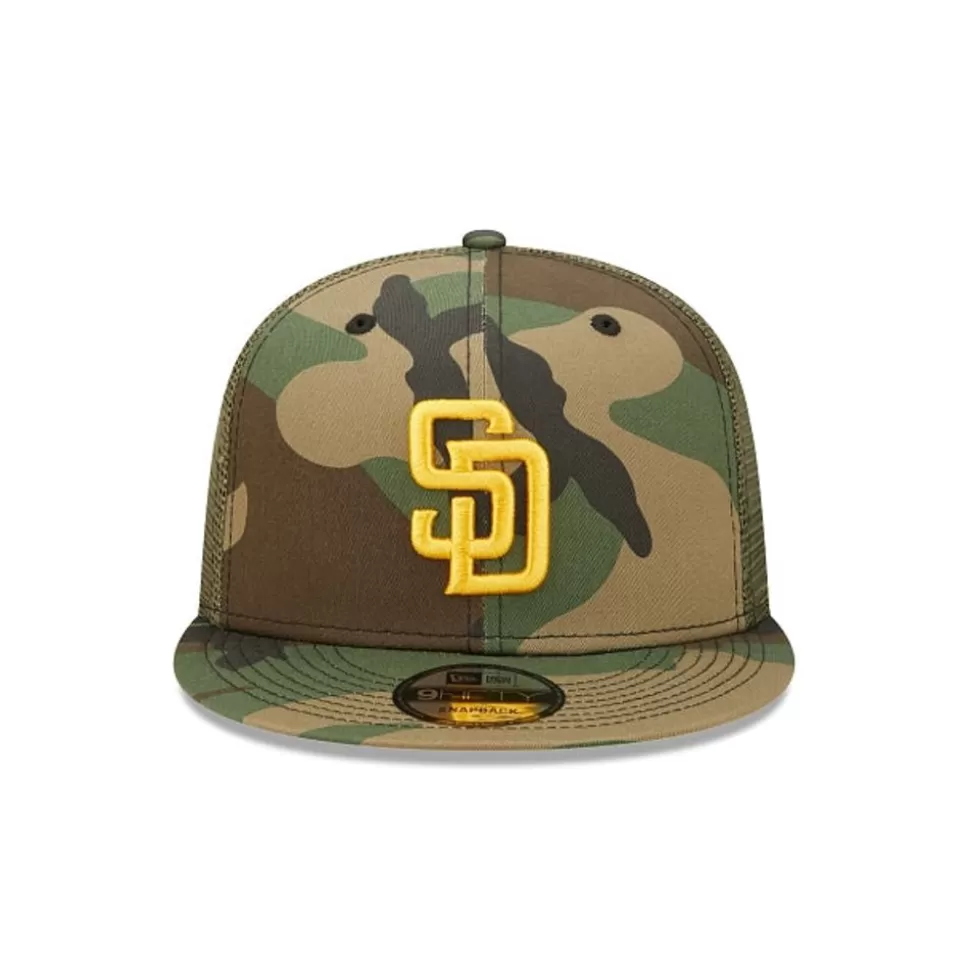 New Era San Diego Padres Mlb Camo Truck 9Fifty Snapback