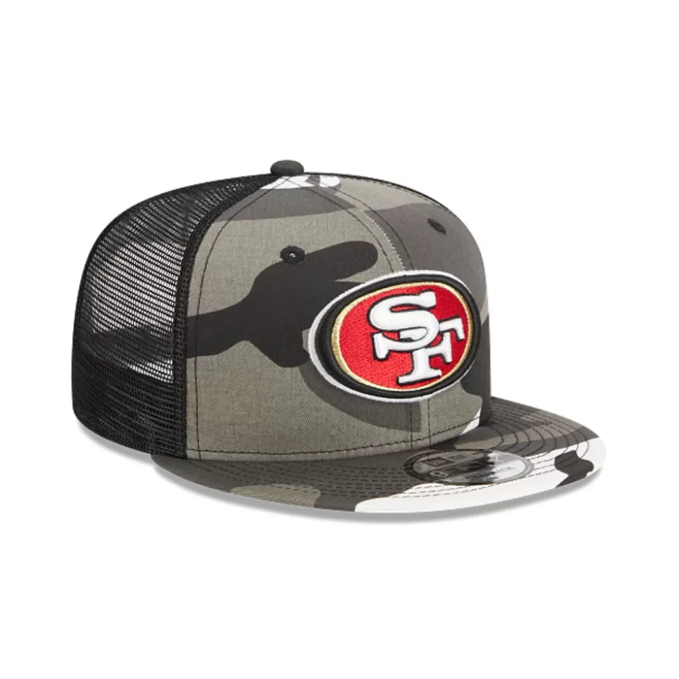 New Era San Francisco 49Ers Nfl Camo 9Fifty Strapback