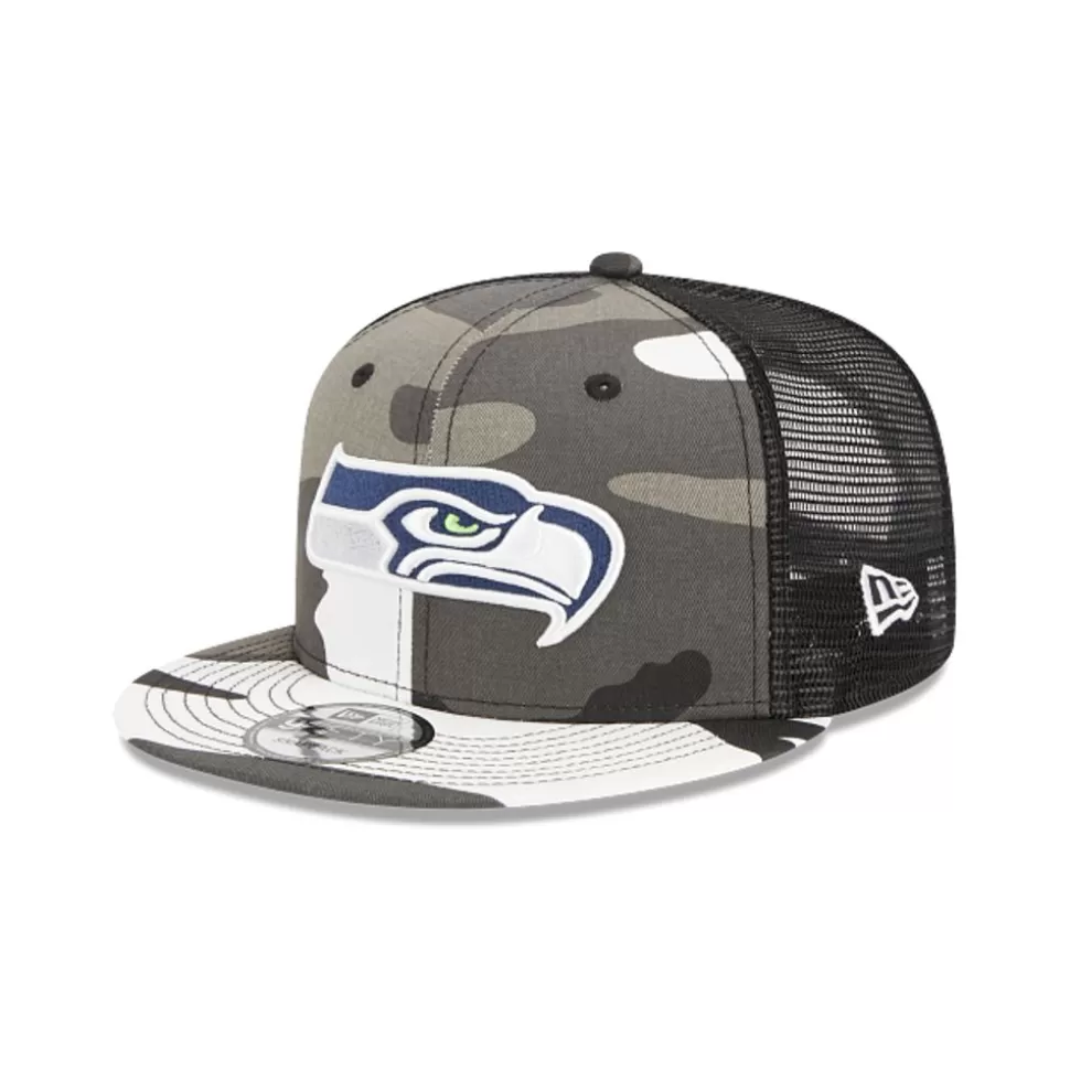 New Era Seattle Seahawks Nfl Camo 9Fifty Strapback