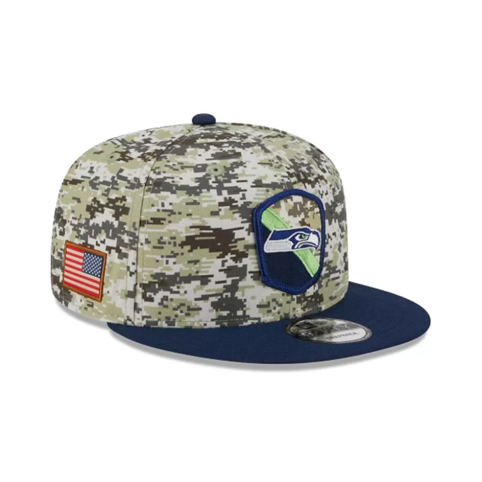 New Era Seattle Seahawks Nfl Salute To Service 2023 9Fifty Snapback