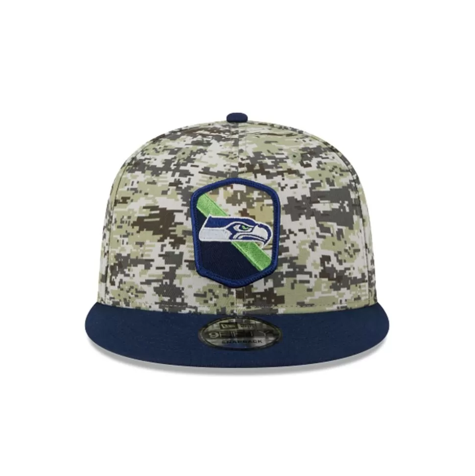 New Era Seattle Seahawks Nfl Salute To Service 2023 9Fifty Snapback