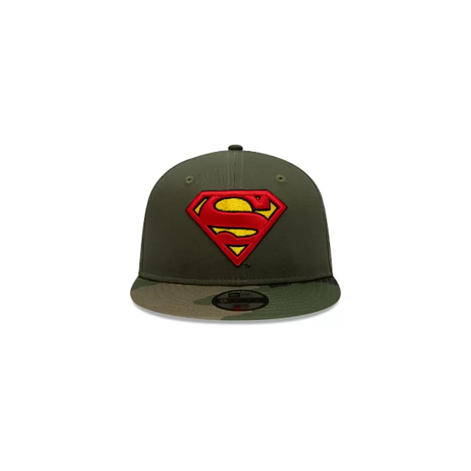 New Era Superman Dc Camo 9Fifty Snapback Para Nina O Nino