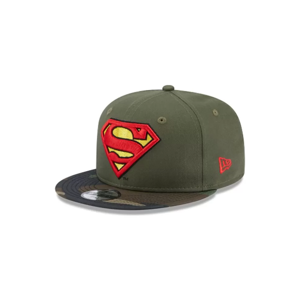 New Era Superman Superheroes Dc 9Fifty Snapback Para Nina O Nino